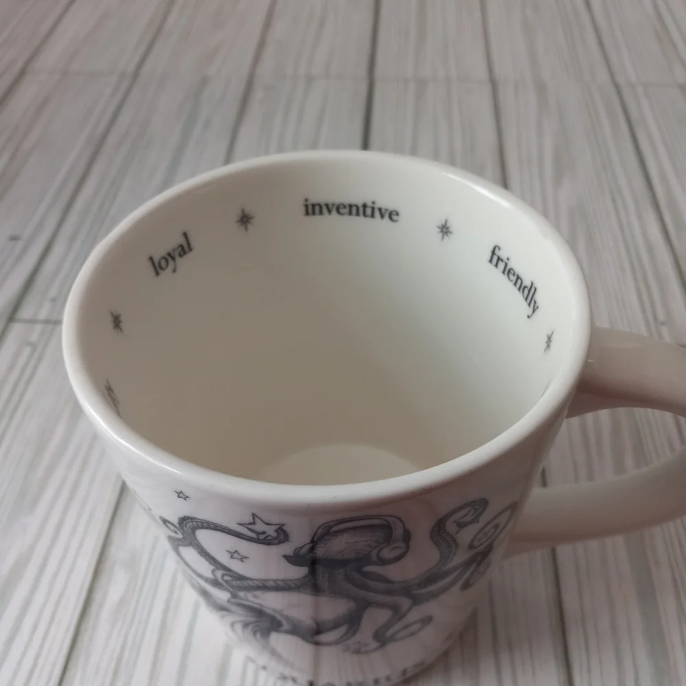 Rory Dobner x Williams Sonoma Zodiac Aquarius Octopus Mug